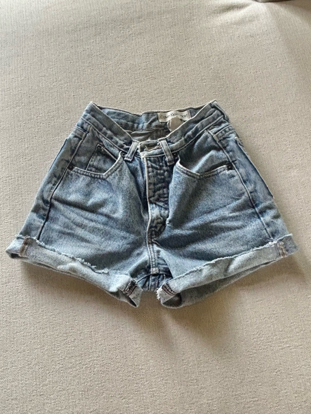 OOAK Unionmade Calvin Klein Vintage cut-offs, fits 24” waist, so flattering!